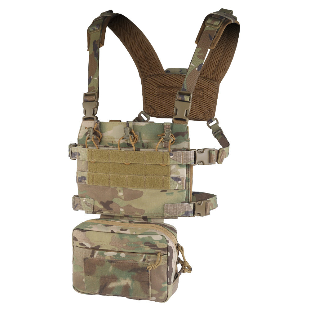 Waistcoat Chest Rig Wosport VE-107 Multicam