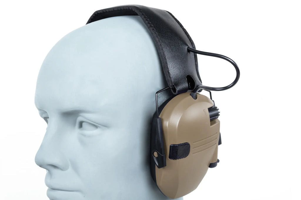 Active hearing protectors Wosport HD-21 Tan