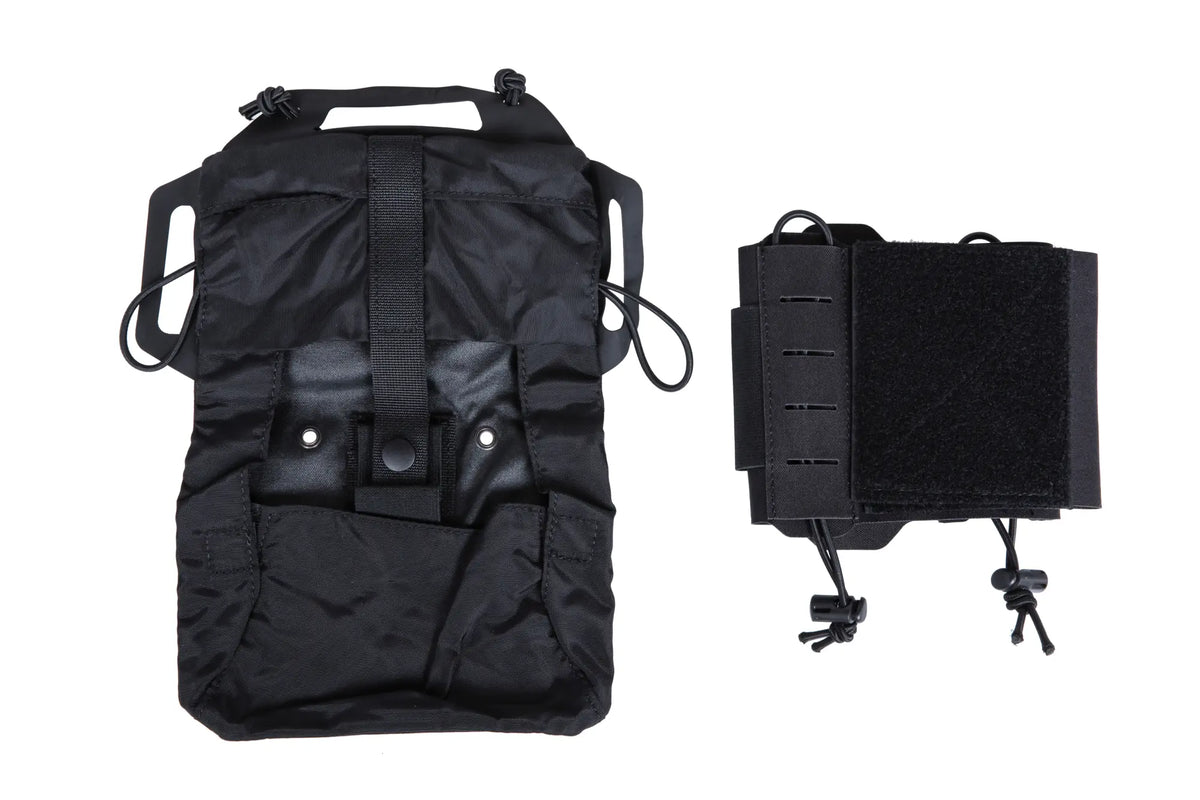 Tactical tear-off first aid kit with Velcro Wosport Black