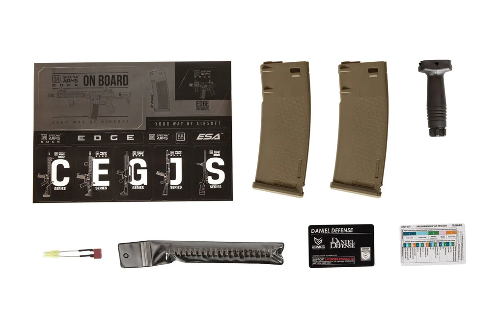 Daniel Defense® M4A1 SA-E26 EDGE 2.0™ GATE ASTER- Chaos Bronze airsoft rifle