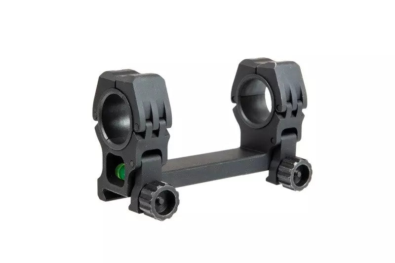 M10 QD-L 1 25.4-30mm Scope Mount with Bubble Level - black