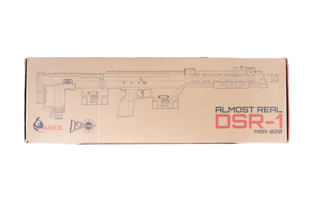 DSR-1 Sniper Rifle Replica - Black-Silver (OUTLET)