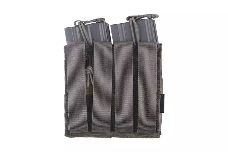 Double Open Top Pouch for M4/M16 Magazines - foliage green