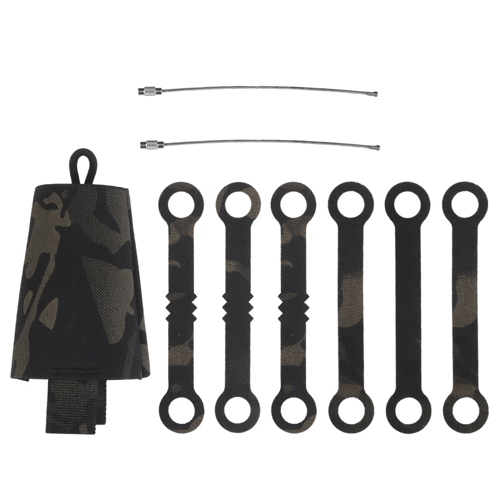 Wosport pouch for glowstick BP-131 Multicam Black