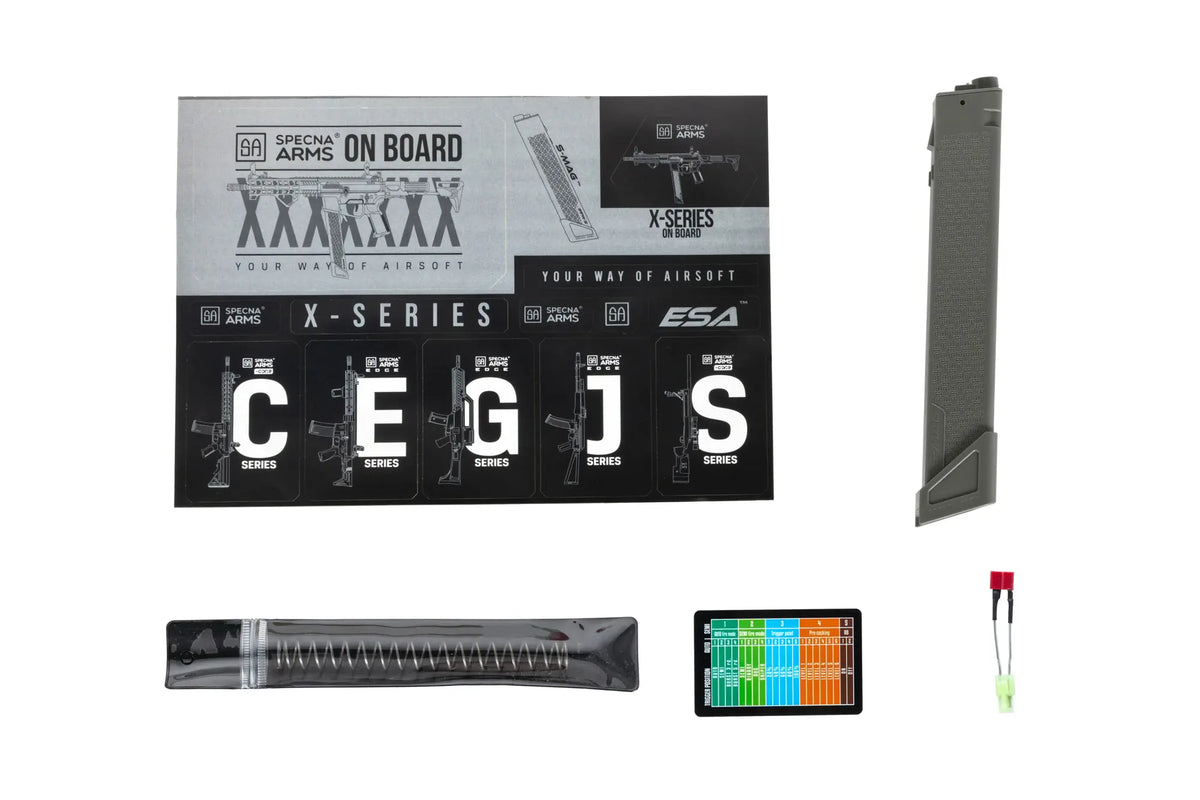 Specna Arms M4/AR15 SA-FX01 FLEX Gen.2 9" AEG Assault Rifle – Olive Green
