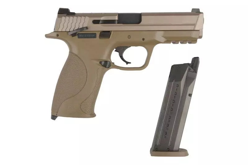 SW P9 V custom replica pistol - FDE