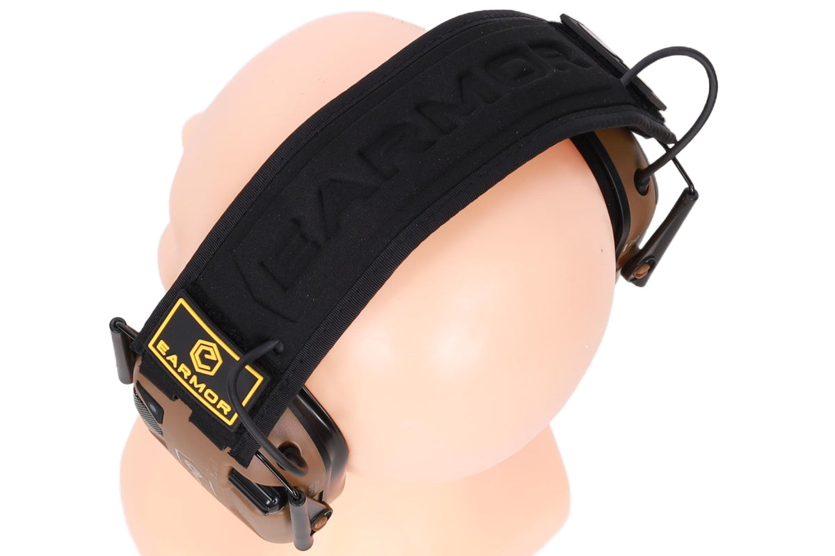 Earmor M300T active hearing protectors - Coyote Brown