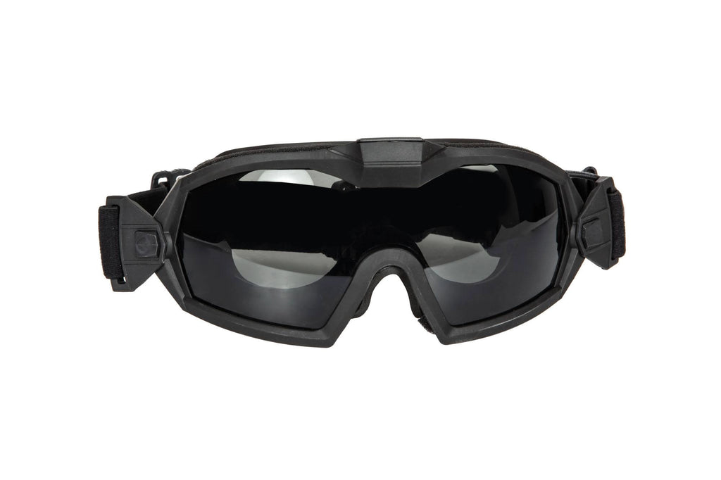 Tactical Goggles with Fan - Black
