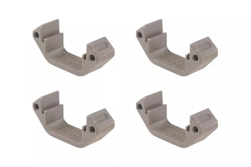 AM-DH-015-DE Rail Cover Set for Amoeba Handguards - Tan
