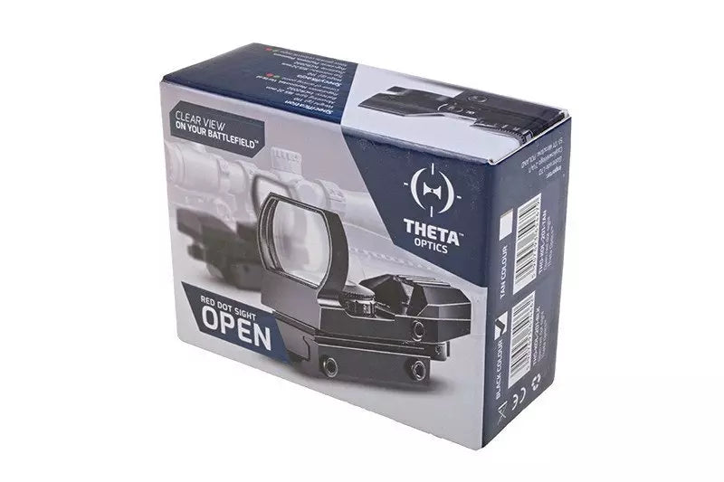 Replica collimator sight Open - black