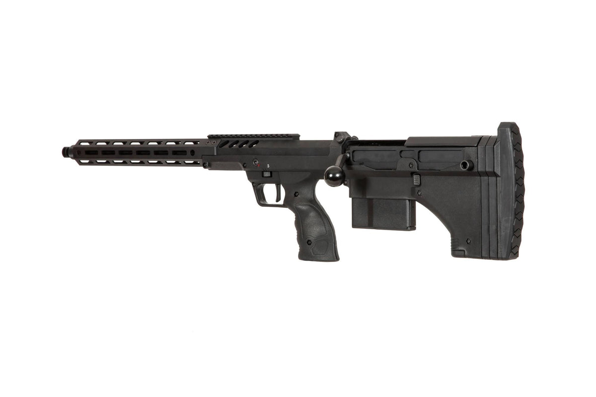 Desert Tech SRS-A2 22” Sniper Rifle Replica (left-handed) - black