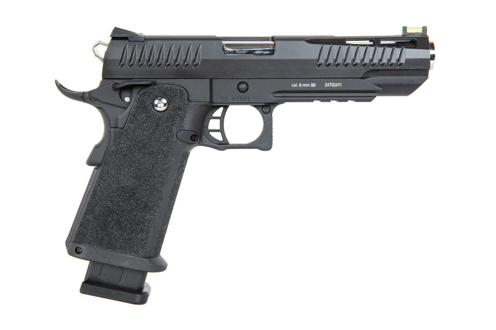 Airsoft Gas Pistol Modify Trinity Hi-Capa 5.1  nylon slide Black