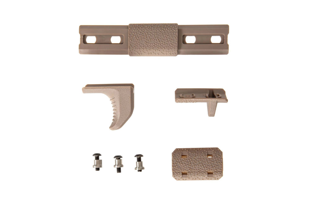 Modular Hand Stop Kit for KeyMod Rail - Tan