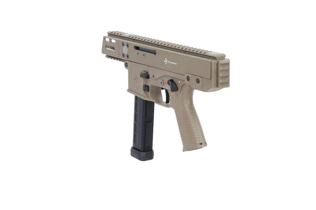 Lambda Defence x B&amp;T GHM9 Gen.2 Tan airsoft machine gun
