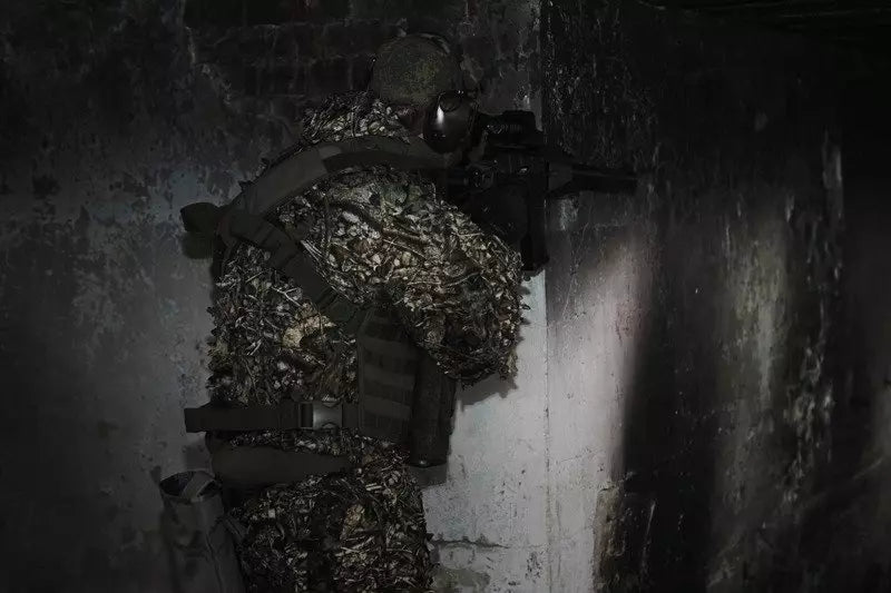 Ghillie Suit camouflage suit set - BCP (Maple Leaf)