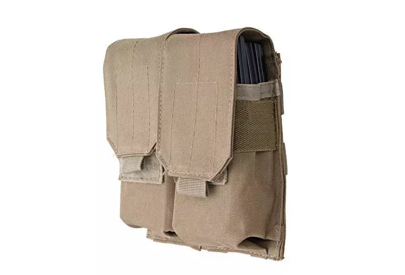 Double M4/M16 magazine pouch - tan