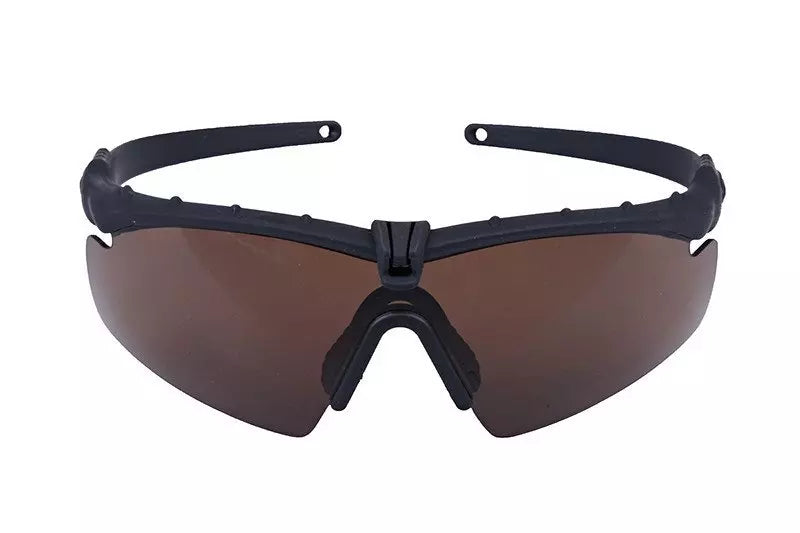 Tactical Glasses - Black/Brown