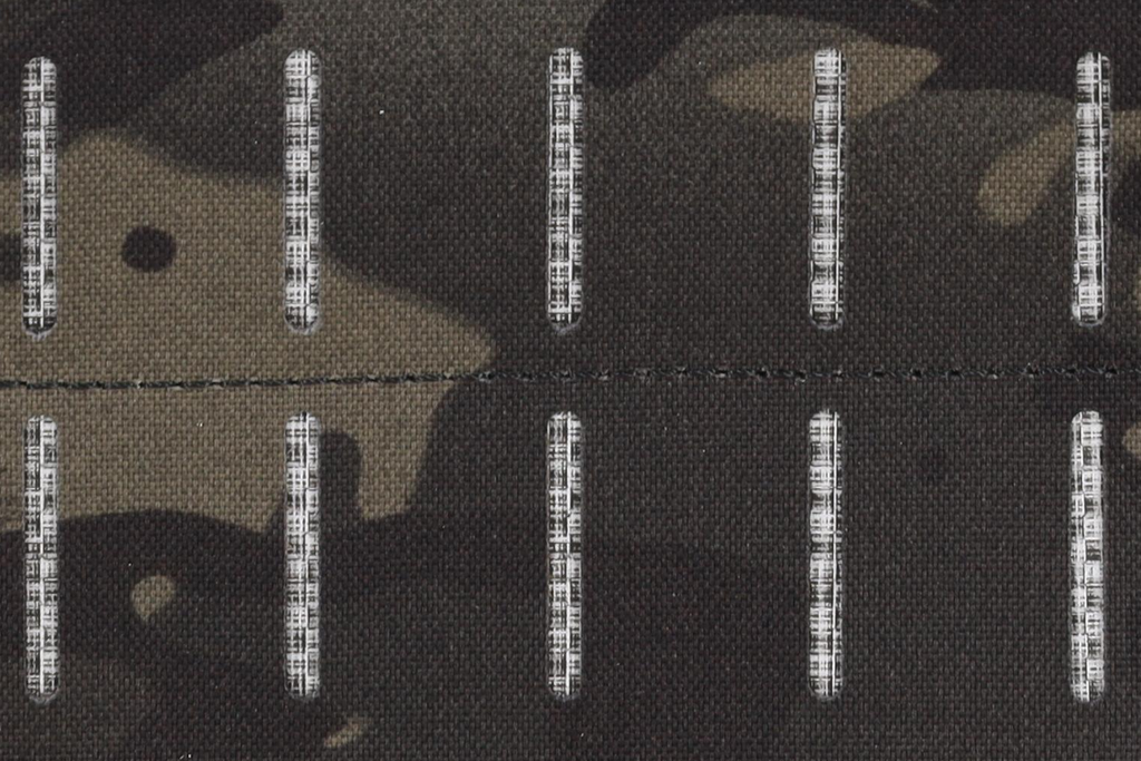 Molle panel for additional accessories Wosport MB-ACC-02 Multicam Black