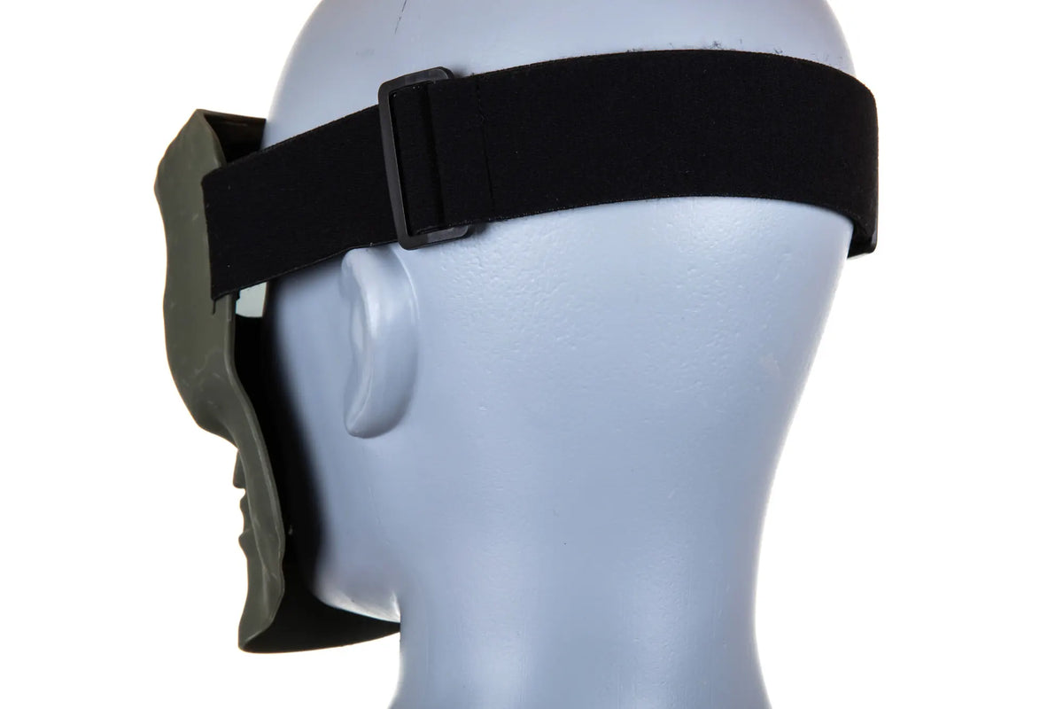 Skeleton Full Face Mask Olive