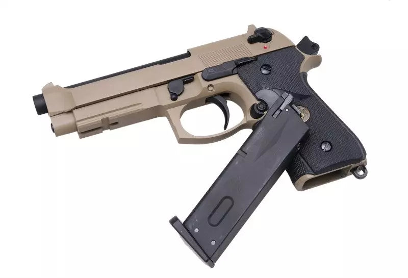 Replica of the M9A1 pistol - tan