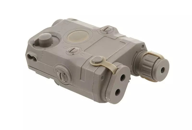 AN/PEQ 15 replica with laser sight - tan