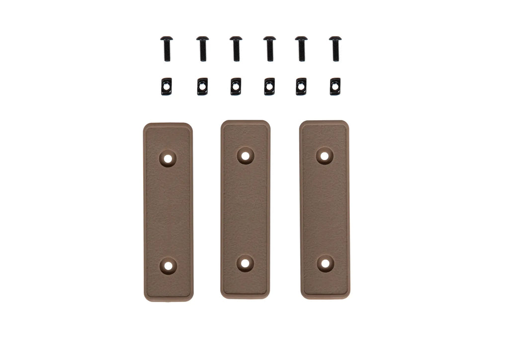 KeyMod & M-LOK Dark Earth rail protection panels