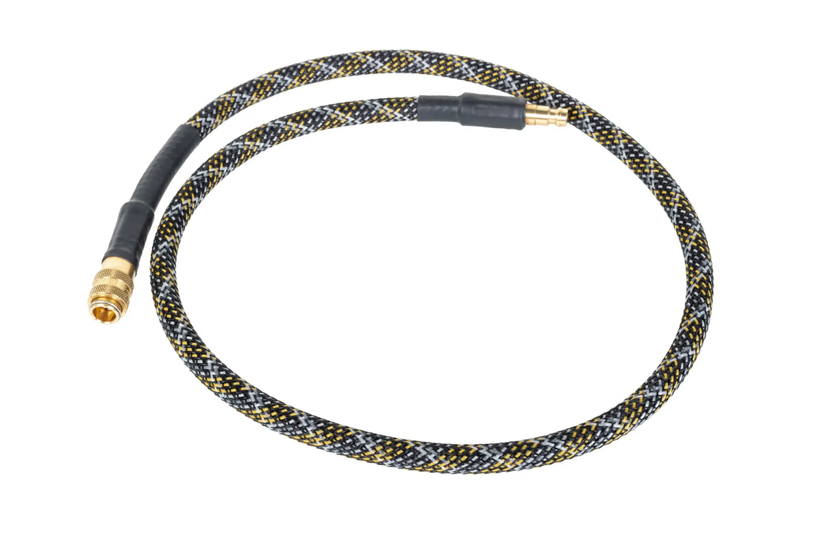 HPA hose Mancraft 36" Flex Line QD EU Wide Bore Yellow