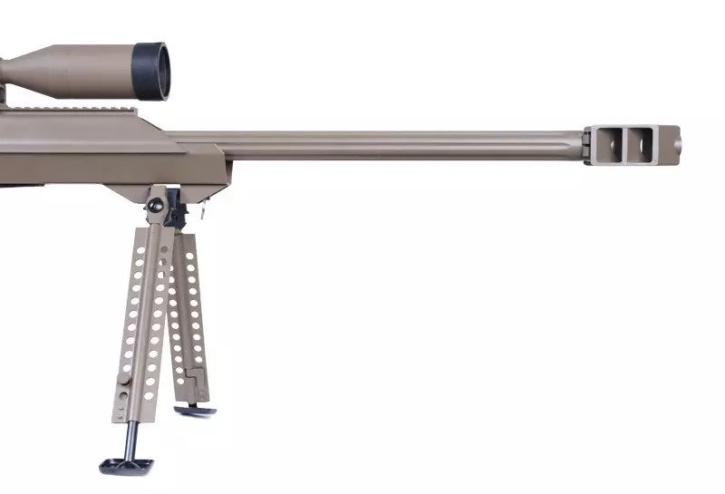SW-01 sniper rifle replica (with scope) - tan