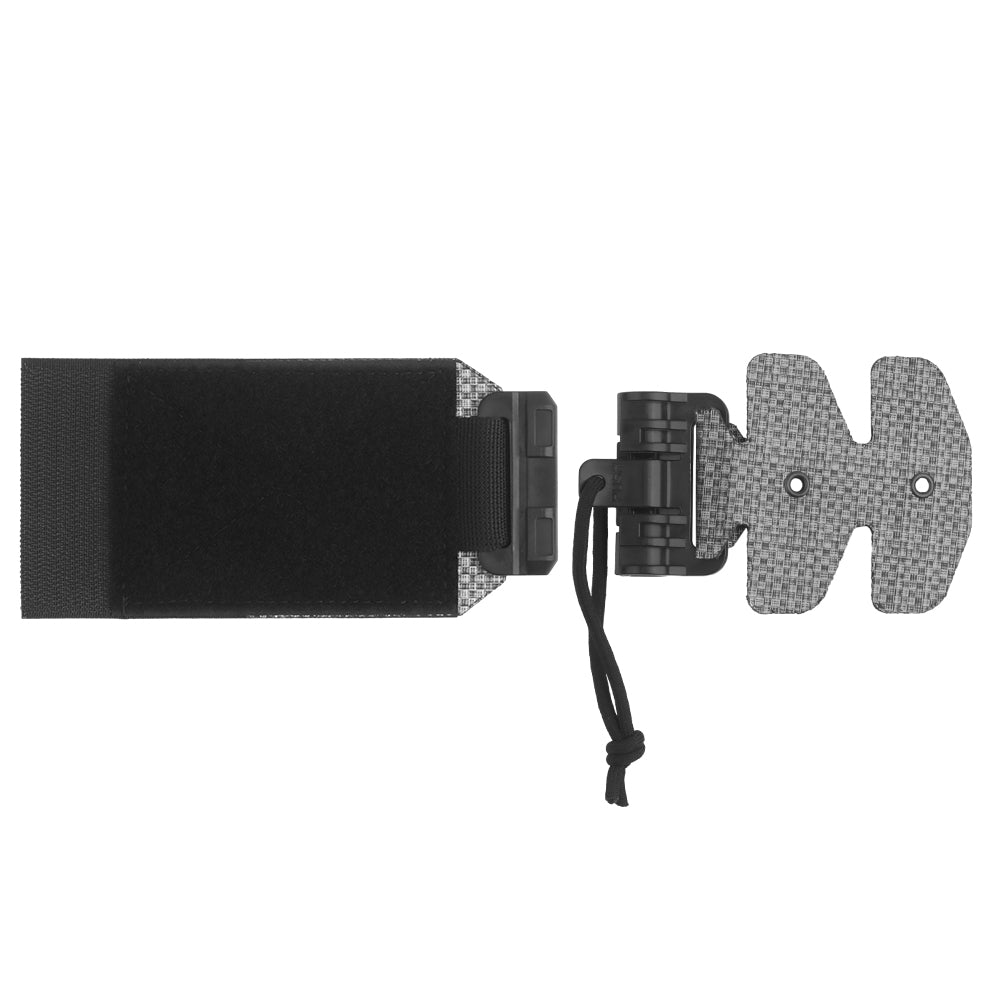 Wosport QD adapter set for V5 Plate Carrier Black