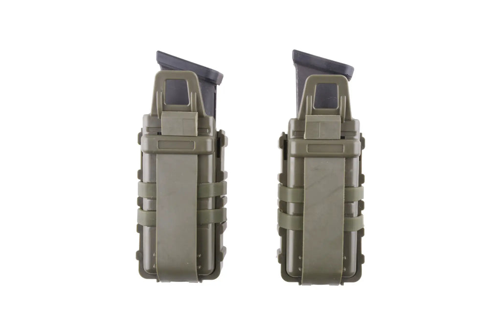 Double Open III (S) Pistol Magazine Pouch - Olive Drab