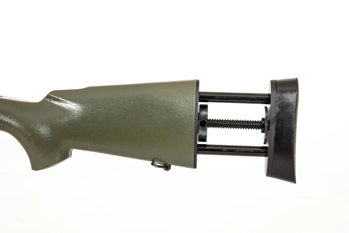 SW-04D sniper rifle replica (Upgraded) - olive green (OUTLET)