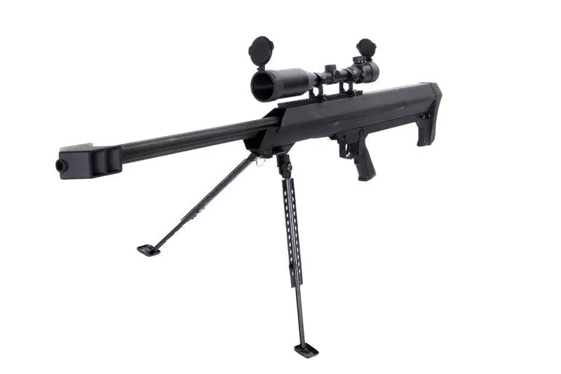 SW-01 sniper rifle replica (with scope) - black