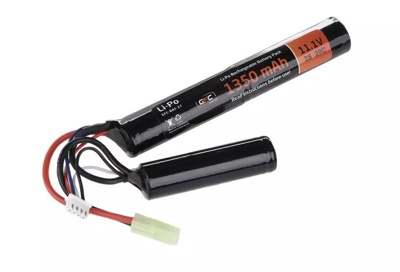 11.1V 1350mAh LiIon battery - 2 modules