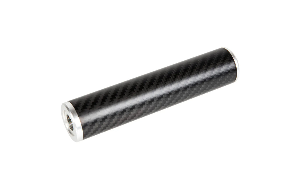 Carbon Silencer 30x150mm - Silver