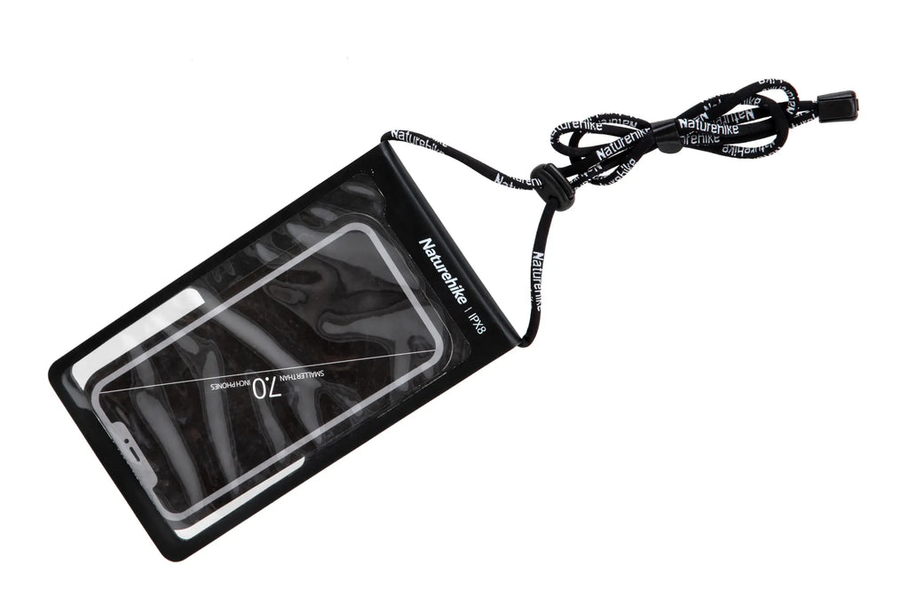 Naturehike 6.9" waterproof phone case NH20SM003 Black