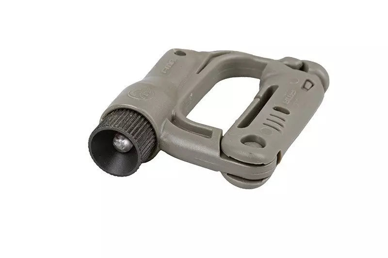 A Grmlock Buckle with a Flashlight – Foliage Green (White Light)