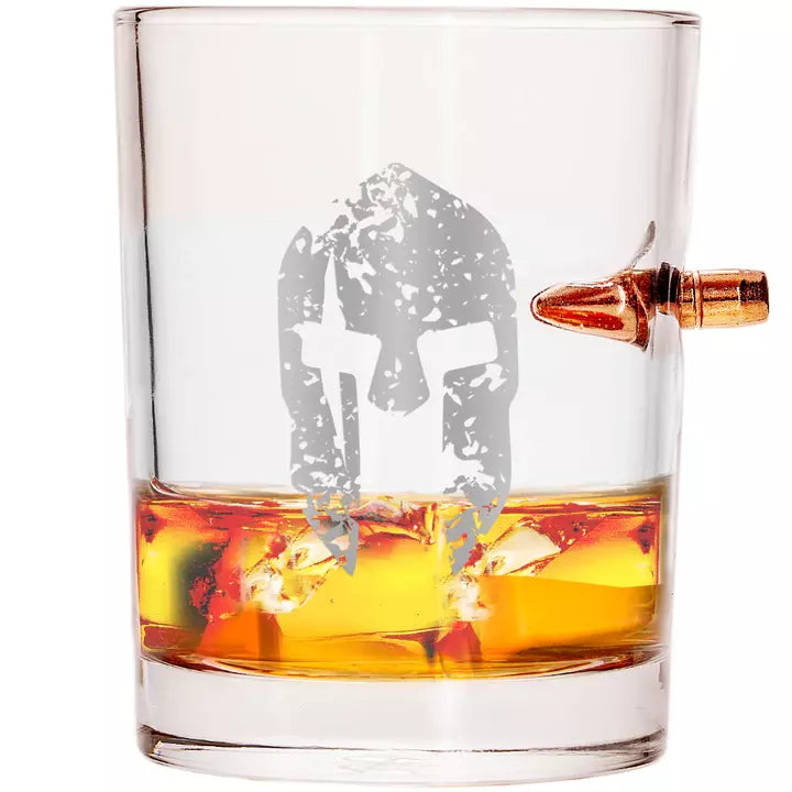 Whisky Glass with bullet .308 - Sparta