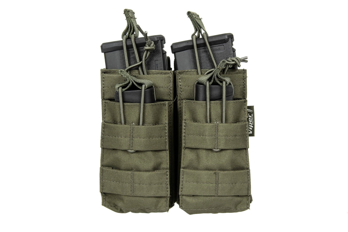 M4/M16 type double magazine pouch - olive