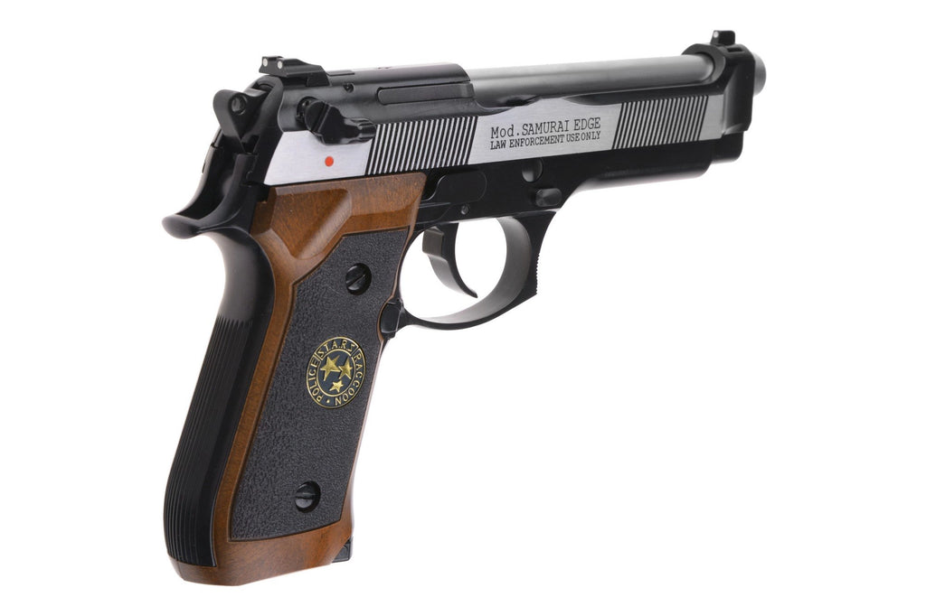 Samurai Edge Standard V2 pistol replica. M9 Full Auto - Black/Silver