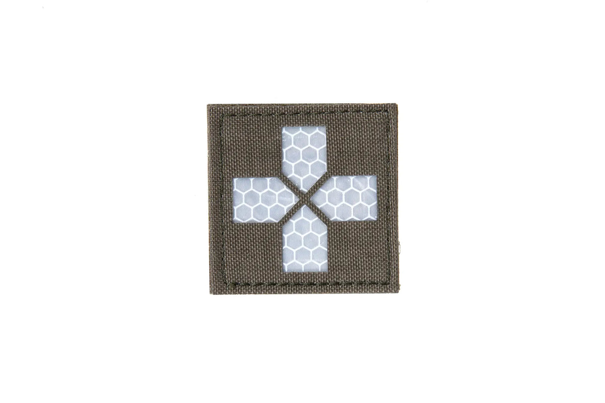 MED Cross Reflective Patch - Ranger Green