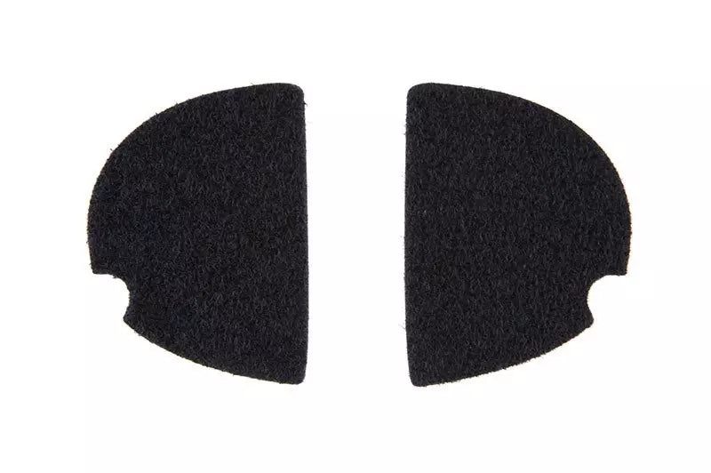 Hook&Loop hearing protectors stickers - black