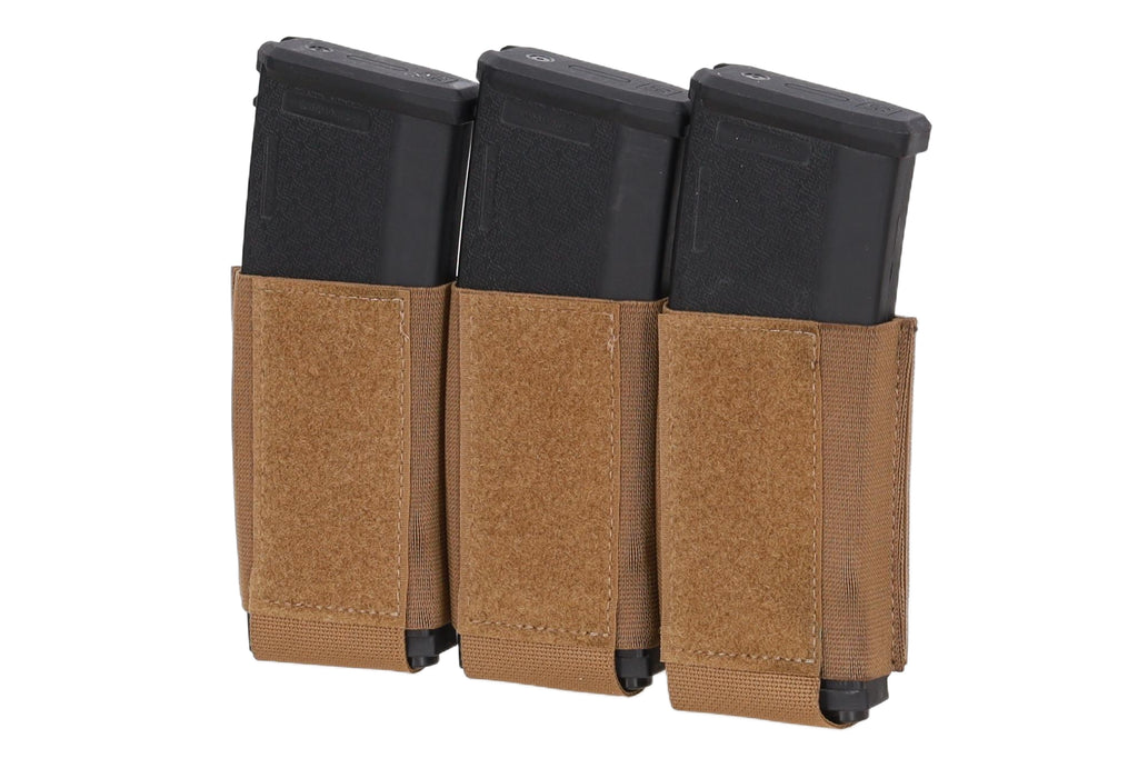 Triple magazine pouch 5.56 mm Wosport Coyote Brown