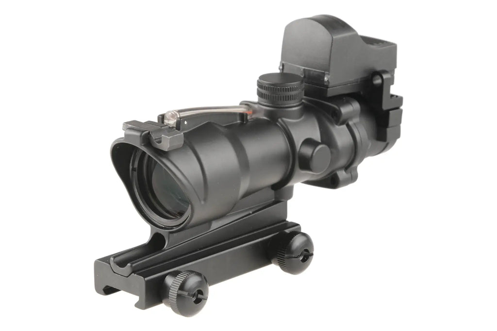 GreenFiber 4×32C + mini spotting scope - black