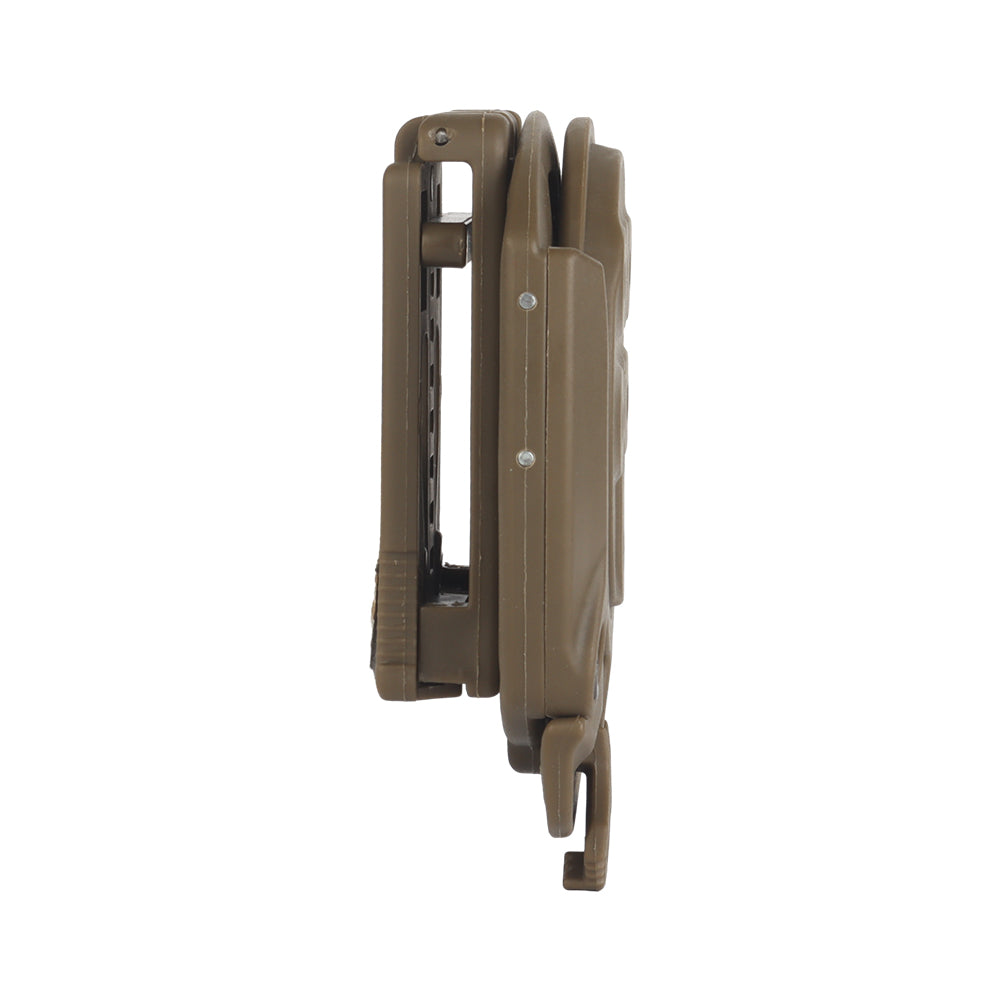 Universal tactical holster adapter 360 degrees Wosport GB-ACC-20 Tan