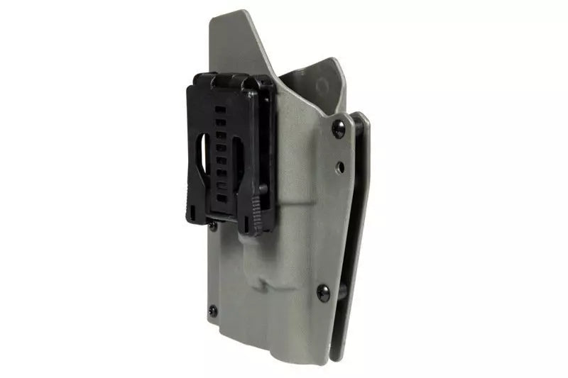 Tactical holster for G17L replicas with flashlight - Foliage Green