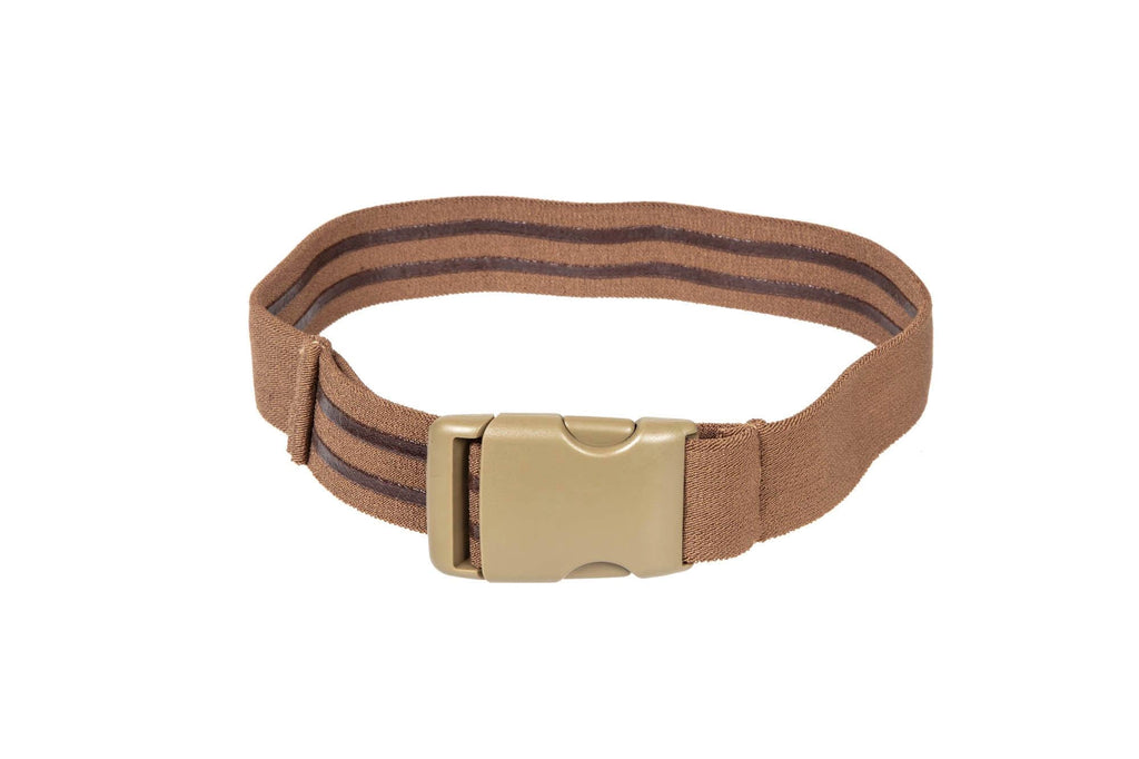 Anti-slip belt for drop leg holsters - tan