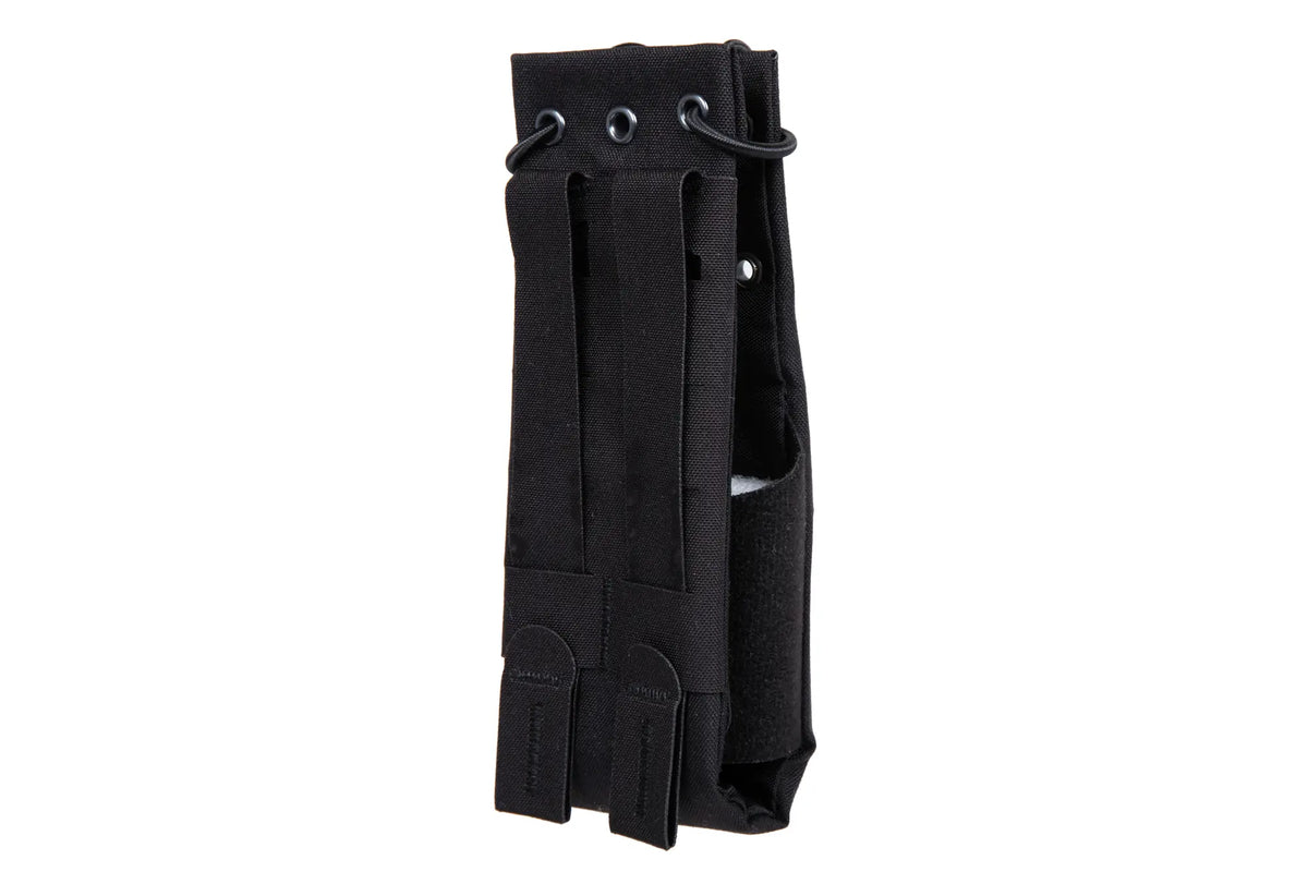 Opening pocket for radio or navigator Black