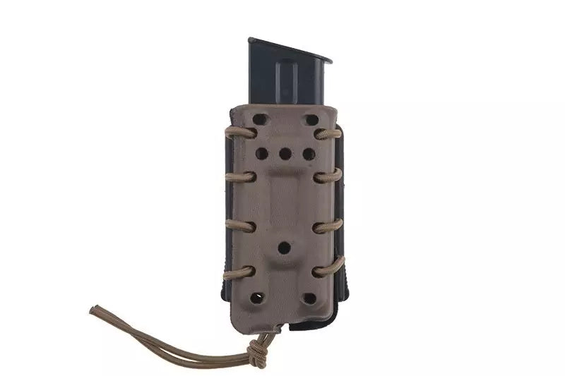 SMC Single Stack Magazine Pouch with flocking (QD belt)  - dark earth