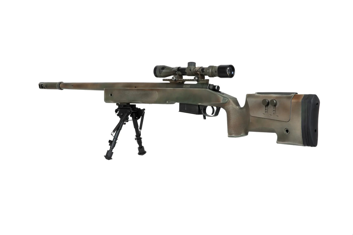 SA-S03 CORE™ Sniper Rifle Replica with Scope and Bipod - USMC Scout Sniper