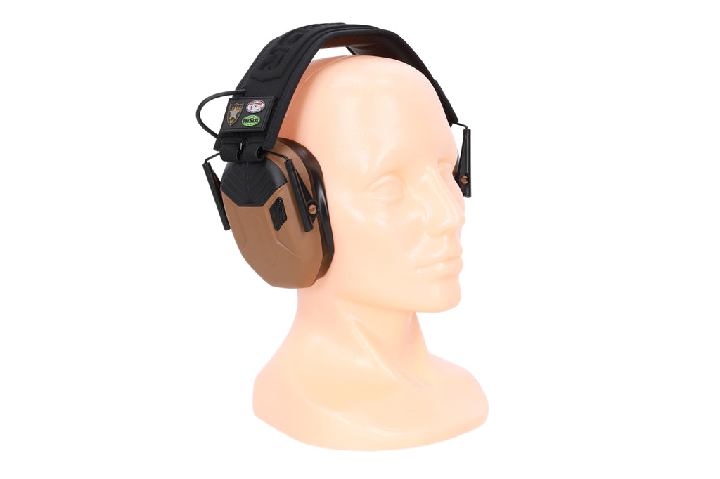 Earmor M300T active hearing protectors - Coyote Brown